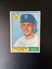 1961 TOPPS #499 CHUCK SCHILLING BOS RED SOX— SHARP💥*** (wph)
