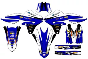 2014-2019 fits CYCRA POWERFLOW YZ 250 FX VELOCITY Blue Senge Graphics Kit - Bild 1 von 10