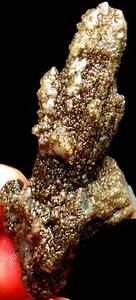 19g 1PCS Inner skeletal Elestial Candle QUARTZ Crystal &Specular Hematite s640 - Picture 1 of 6