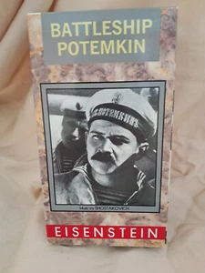 Battleship Potemkin (VHS, 1990) Original 1925 Soviet Cinema USSR Video VHS SRQ - Imagen 1 de 2