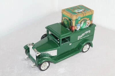 Underberg Prämie ca 1:18 Opel Kräutermobil Holzauto 1937 LKW Model 1,3 l grün - Bild 1 von 4