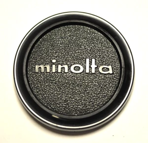 Minolta 57mm plastic push-on front lens cap. - Picture 1 of 3