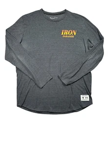 Under Armour Project Rock Men Sz XL Iron Paradise Long Sleeve Gray T-Shirt - Picture 1 of 8
