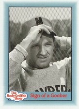 The Andy Griffith Show Series 3 Sign of a Goober
