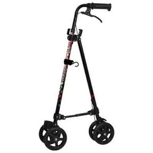 Wheel with brake Cane II Working cane used like a handrail Seniors Adults Flower - Picture 1 of 7