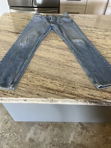 Herren Hollister Denim Jeans Straight Größe 29/32 Knöpfe - Bild 1 von 10
