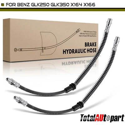 2x Manguera hidráulica de freno para Mercedes-Benz X164/X166 GLK350 10-15 delantera derecha y derecha Foto 1 de 4