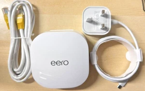 Eero 6 Dual-Band Mesh Router N010001 White WiFi 6 Extender - Afbeelding 1 van 2