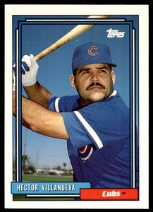 1992 Topps Hector Villanueva Chicago Cubs #181