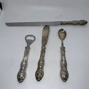 Set Argenteria Vintage INOX Sterling Made In Italy Set 4 Pezzi - Foto 1 di 7