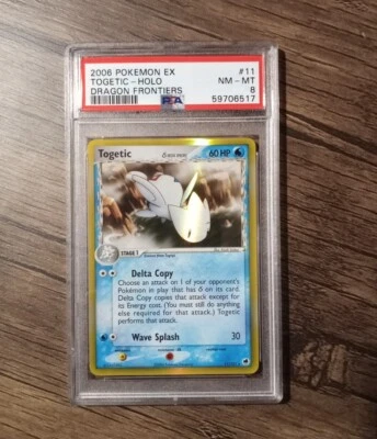 Togetic 11/101 EX Dragon Frontiers Holo Rare Pokemon - PSA 8 NM - MT - Image 1 of 2