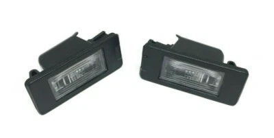 GM License Plate Light Lamp Assembly w/ Bulb New OEM 13590043 Set 2pc - Image 1 of 4