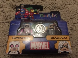 Marvel Minimates Wave 24 Gwenpool & Black Cat 2 Mini Figuren TRU Exclusive Neu - Bild 1 von 2