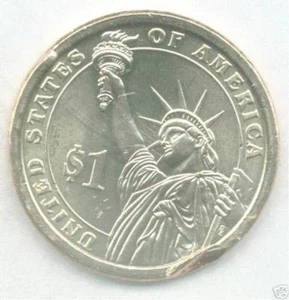 2007-P Uncirculated Washington $1. Error - Edge Crushed - Picture 1 of 3