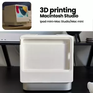 Macintosh Studio Stand for Combining iPad Mini with Mac Studio/Mac Mini - Picture 1 of 17
