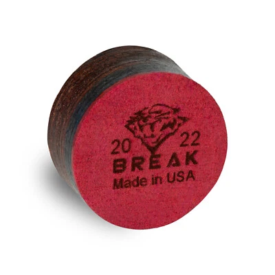 1 TIGER Laminated Pool Billiard BREAK CUE TIP - Super Hard - AUTHORIZED DEALER