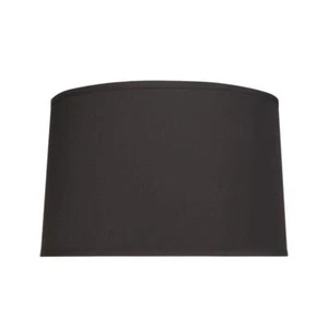 Aspen Creative Corporation Lamp Shades 18"x11.5" Transitional Empire Black/Gold - Picture 1 of 4
