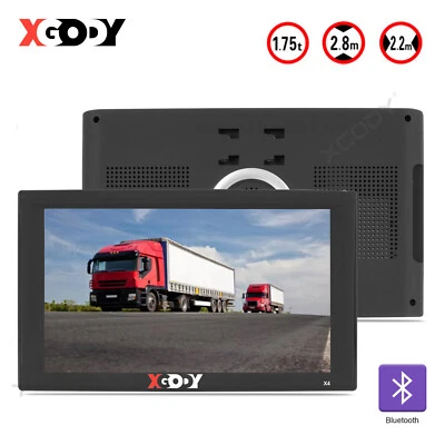 XGODY 9'' Zoll GPS Navi Navigation für Auto LKW PKW Navigationsgerät Bluetooth - Bild 1 von 4