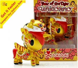 TOKIDOKI Unicorno Happy Year of The Tiger Figurine NEW | FREE POST - Bild 1 von 5