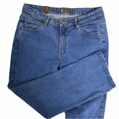 Женские джинсы Aura By Wrangler размер 14P короткий подъем для верховой езды вестерн - Изображение 1 из 4