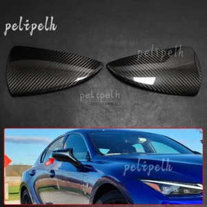For Lexus IS 500 350 2019-2022 Real Carbon Fiber Side Door Rear View Mirror Caps - Picture 1 of 6