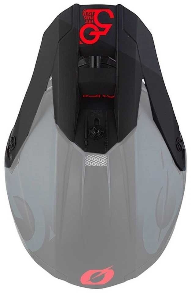 O'Neal 5 SRS cinco cero casco visera/pico negro/rojo Foto 1 de 1