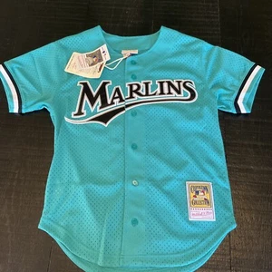 MITCHELL &NESS Florida Marlins Andre Dawson Authentic Collection Men NWT Size S - Picture 1 of 13