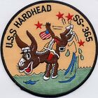 USS Hardhead SS 365 - Kicking Donkey/Torpedos BC Patch Cat No B430
