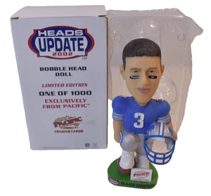Tarjetas coleccionables Pacific 2002 Joey Harrington Detroit Lions Bobblehead 1/1000 - Imagen 1 de 4