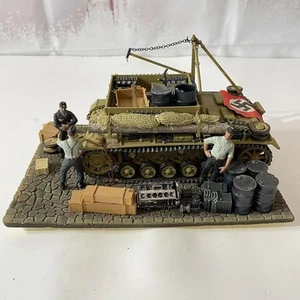 WW2 German Bergepanzer Pz Recovery Vehicle Pro Built with War scene Base 🔥✨💦 - Bild 1 von 12