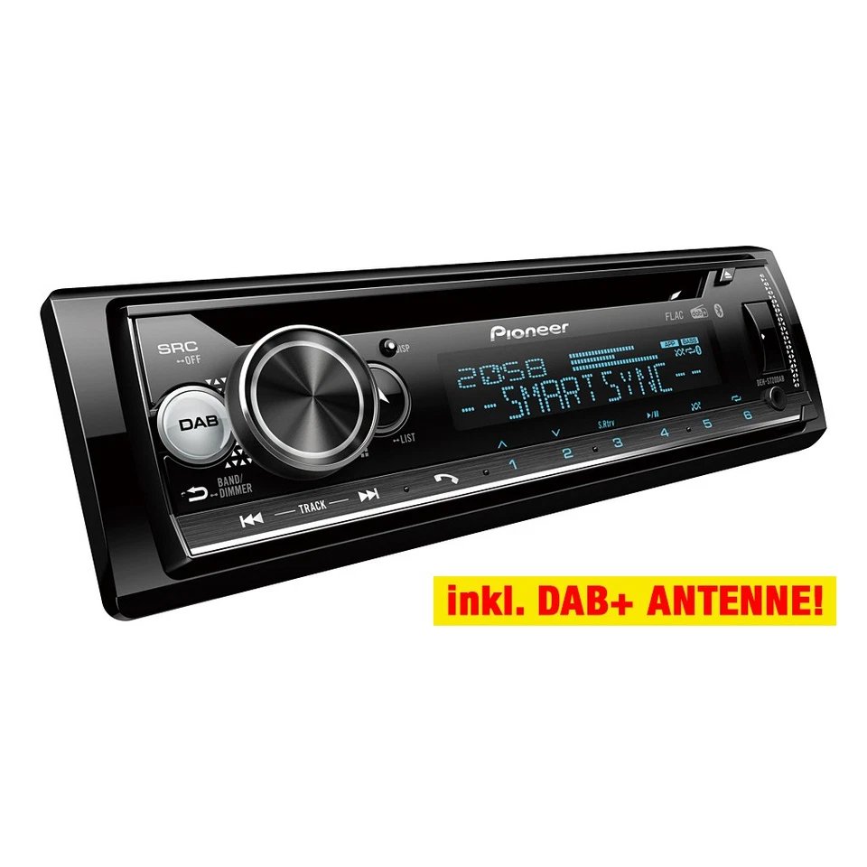 PIONEER DEH-S720DAB Auto Radioset für PEUGEOT 807 & 1007 - Bild 1 von 4