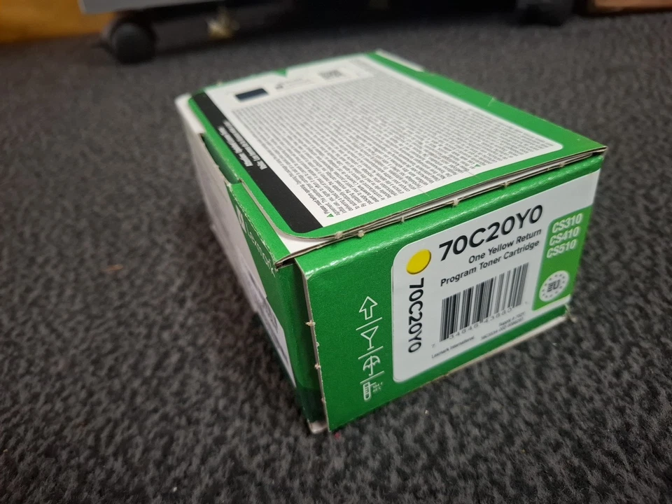 Lexmark 70C20Y0 Toner Gelb Original Neu - Bild 1 von 1