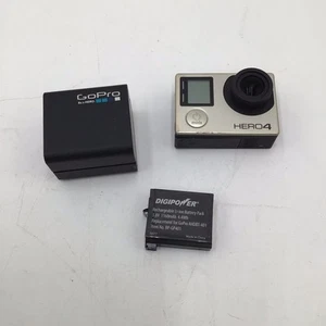 GoPro Hero4 Action Camera & 4 Batteries & Hub Battery Charger - Picture 1 of 1