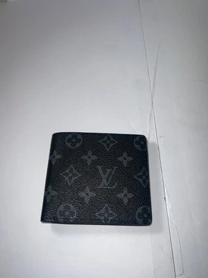 New  Louis Vuitton Multiple Monogram Slender Canvas Black Men’s Wallet (w/Box) - Image 1 of 4