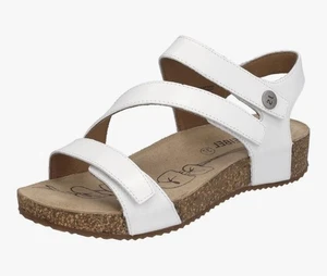 JOSEF SEIBEL Tonga 25 Women's Sandals WHITE Leather Size 39 - 8.5 NIB - Picture 1 of 8