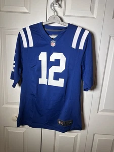 Andrew Luck, Indianapolis Colts, #12 NFL Nike Jersey, Mens Medium - Picture 1 of 5