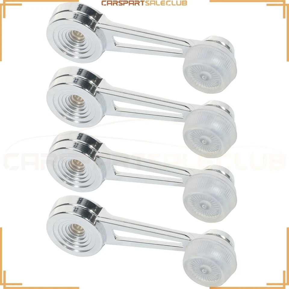 4x Interior Window Handles For 1978-1989 Ford E-350/ E-250 Econoline Club Wagon Foto 1 de 4