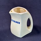 Vintage Pernod Wasser Krug Keramik Gelb Pastis Anisette Werbekrug Mid Century