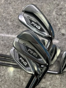 PING G425 Iron Set - 6-PW, SW Black Dot Senior Flex Graphite Shafts Golf NICE! - Picture 1 of 16