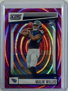 Score 2022 Malik Willis Rookie #305 Ellipse/299 RC - Imagen 1 de 3