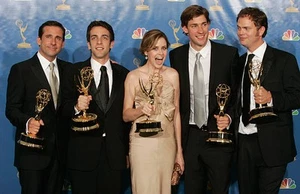 Emmy Awards Steve Carell BJ Novak Jenna Fischer John Krasinski and- Old Photo 1 - Picture 1 of 1
