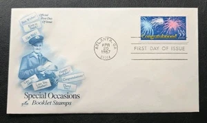 US FDC # 2267 Congratulations 1987. - Picture 1 of 6