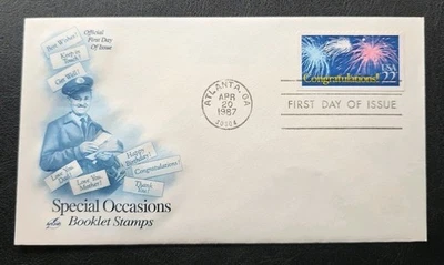 US FDC # 2267 Congratulations 1987. - Image 1 of 4