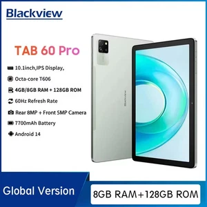 Blackview Tab 60 Pro Tablet PC 10.1'' IPS Display 8GB+128GB 7700mAh Android 14 - Picture 1 of 16