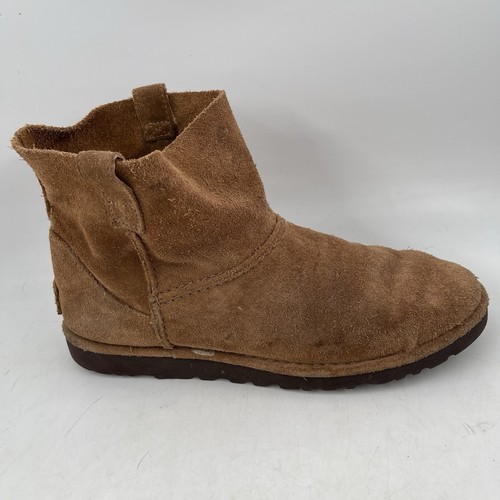 UGG Stivaletto donna classico sfoderato mini slouch TG 8 5 marrone castagno