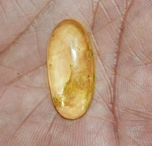 6,70 Cts. Piedra preciosa natural genuina antigua ámbar báltico sin tratar certificada - Imagen 1 de 4