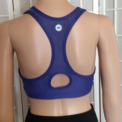 Sujetador deportivo para mujer Avia azul espalda deportiva mediano Foto 1 de 4