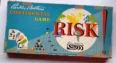 Vintage 1959 RISK Continental Board Game By Parker Brothers - Image 1 of 4