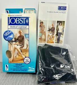 Jobst Opaque Firm Compression Pantyhose 20-30mmHg Sz: Small Classic Black - Picture 1 of 6