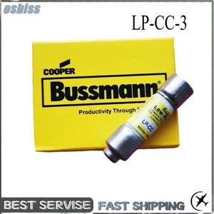 Per Bussmann LP-CC-3 LPCC-3 LP-CC (3A) 600Vac Fusibile Basso Picco Ritardo Tempo - Foto 1 di 1